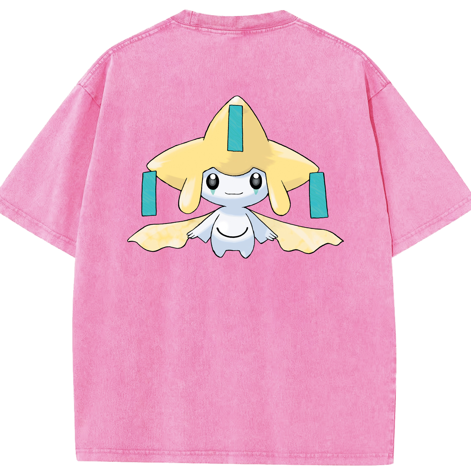 （画像用） ポケットモンスター Pokémon 綿100% ヴィンテージ風 半袖Tシャツ（背面プリント）